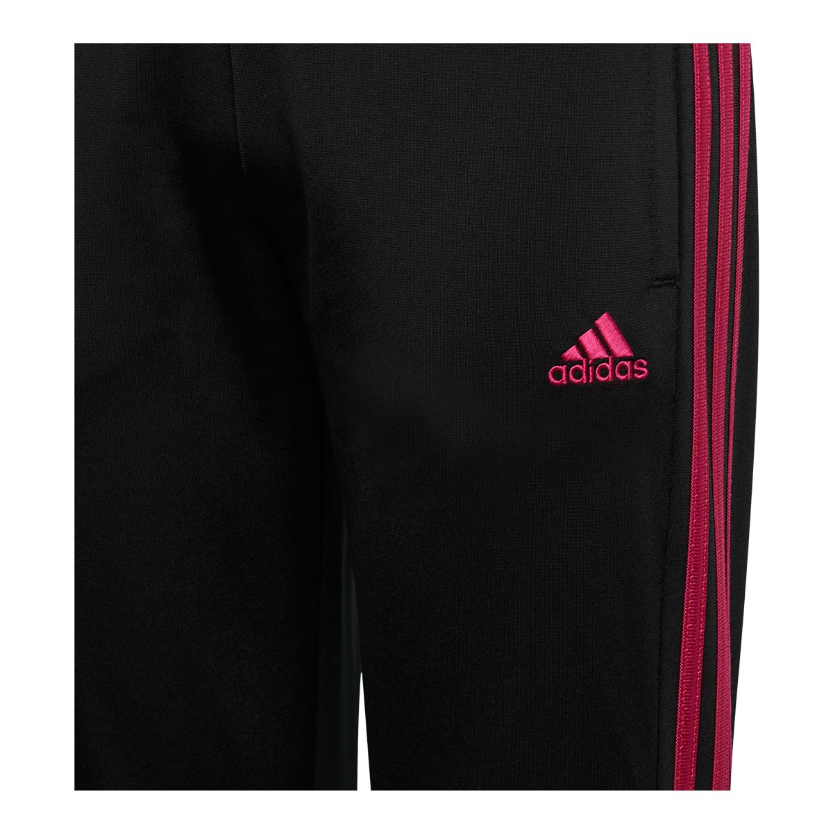 adidas Girls' 3 Stripe Tricot Sweatpants, Kids', Jogger, Fleece