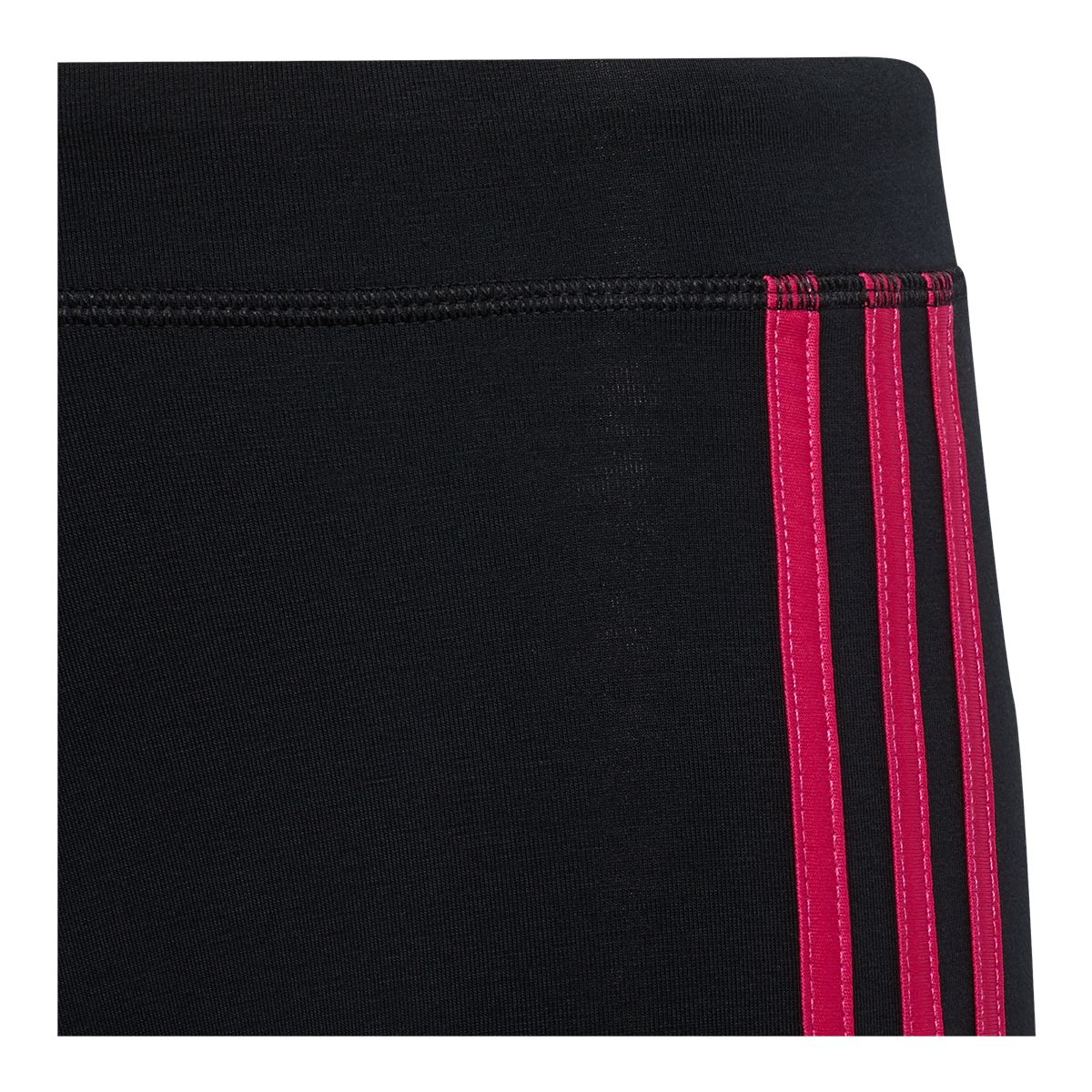 adidas Girls' 3-Stripe Logo Leggings, Kids', High Waisted, Athletic, Training
