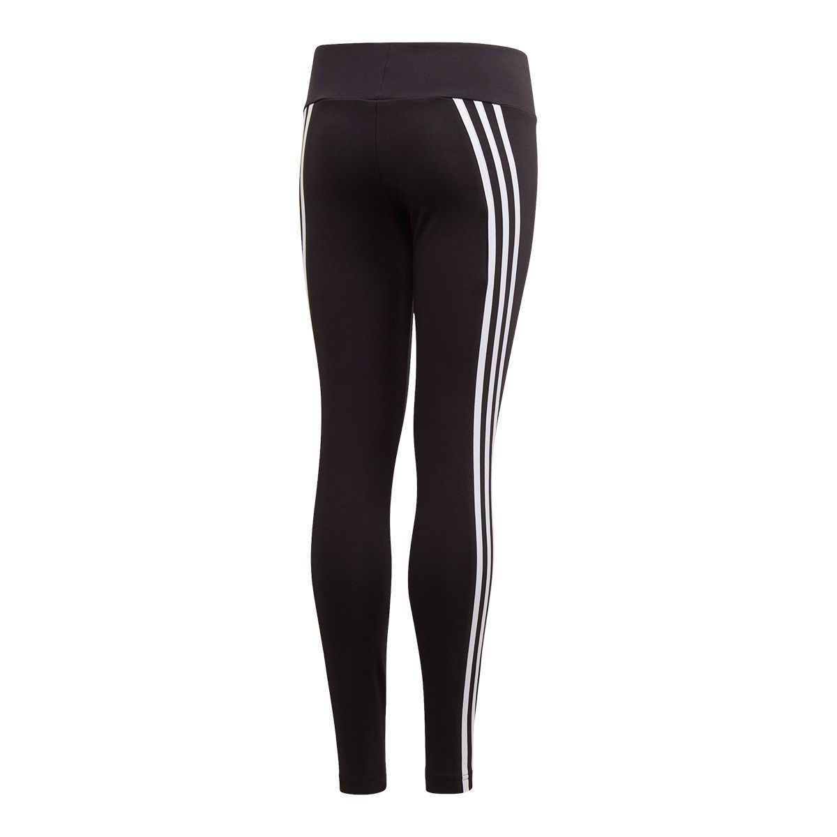adidas Girls' Primegreen 3-Stripe Leggings, Kids', Cotton, Cuffed, Athletic, Training