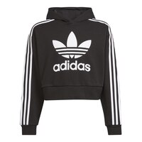 Adidas Girls' Originals Hoodie, Kids', Pullover, Kangaroo Pocket Front_Flat