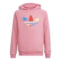 Adidas Girls' Originals Hoodie, Kids', Pullover, Kangaroo Pocket Front_Flat