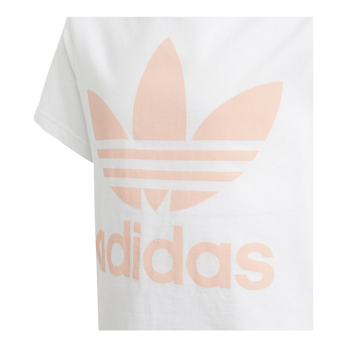 adidas Originals Girls' Trefoil T Shirt