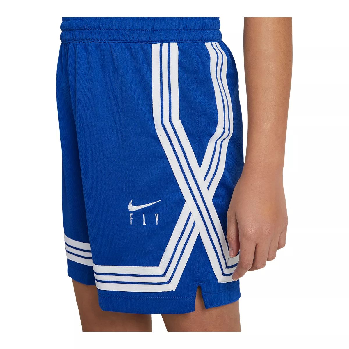 Nike Girls' Dri-FIT Fly Crossover Shorts