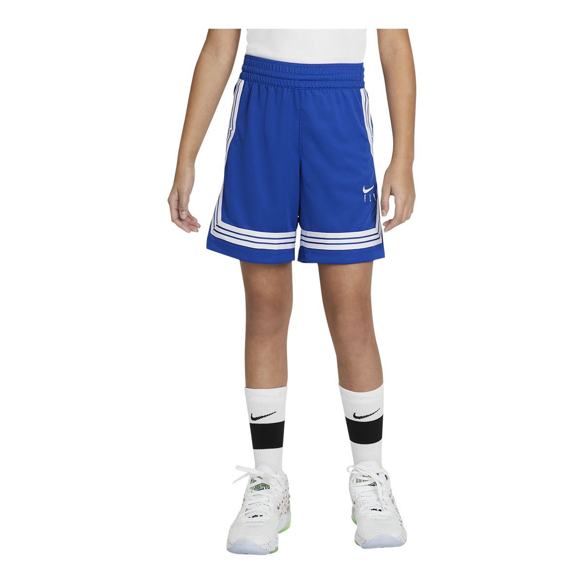 Nike Girls' Dri-FIT Fly Crossover Shorts
