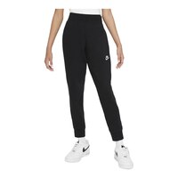 Nike Girls' Essential Club Fleece Sweatpants, Kids', Cuffed, Pockets, Athletic, Training Front_Flat