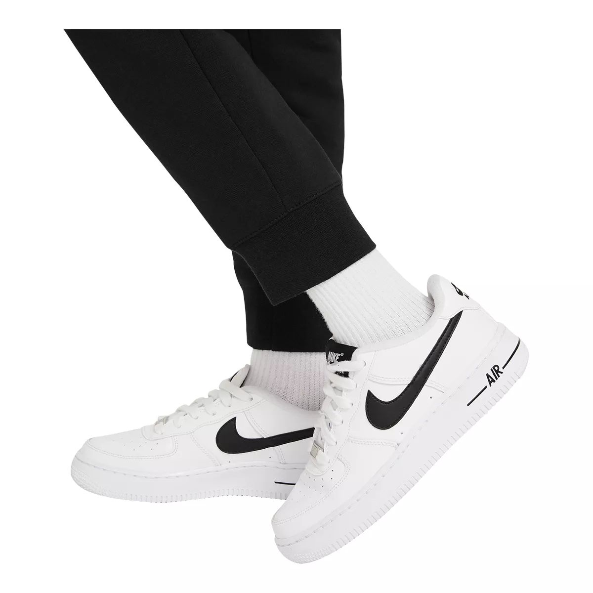 Nike Girls' Essential Club Fleece Sweatpants, Kids', Cuffed, Pockets, Athletic, Training