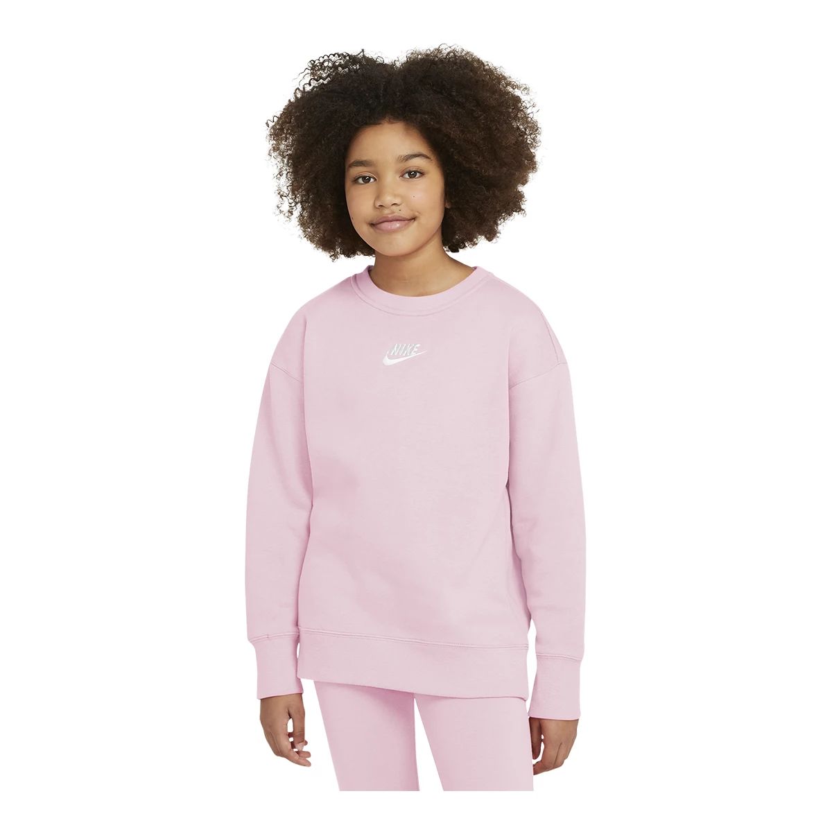Nike Girls' Club Hoodie, Kids', Pullover, Fleece | SportChek