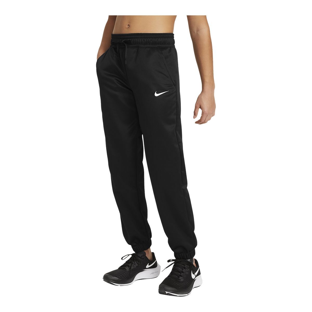 Nike Girls' Therma-FIT Cuff Sweatpants, Kids', Cuffed, Thermal, Polyester,  Athletic