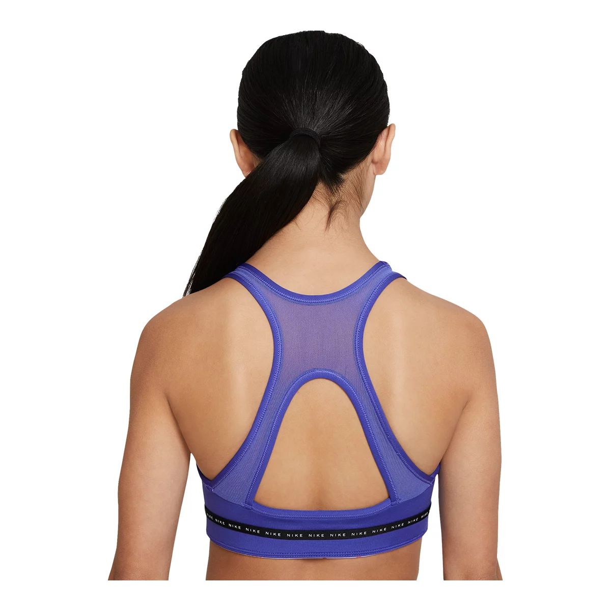 Nike Girls' Dri-FIT Swoosh Reversible Sports Bra