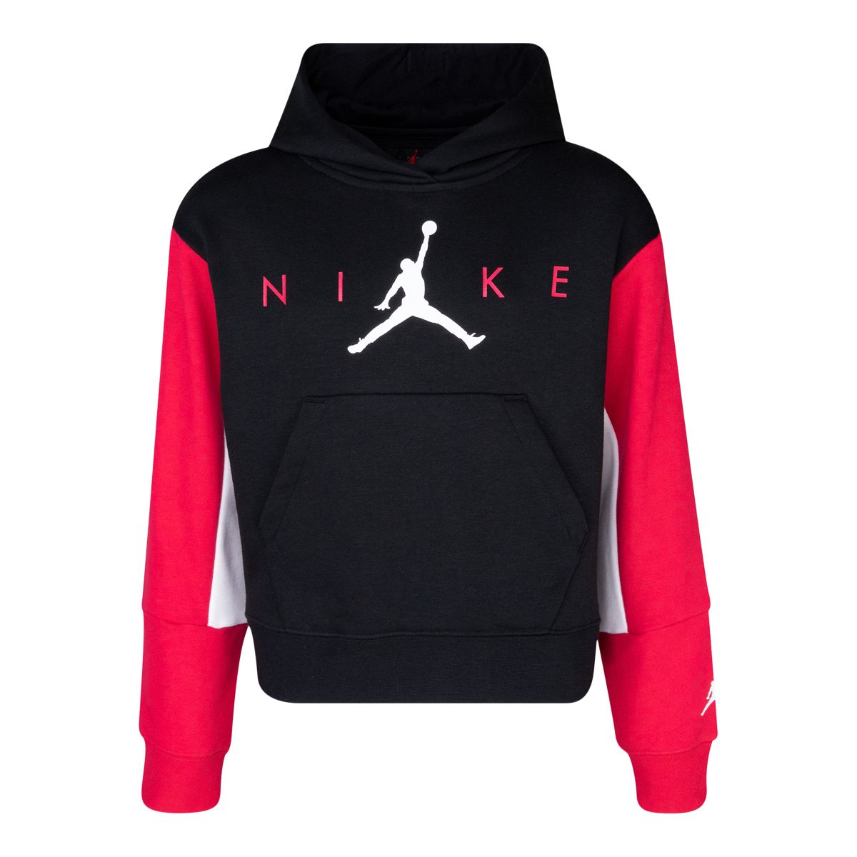 Jordan Girls' Jumpman Hoodie, Kids', Pullover, Cotton, Kangaroo Pocket