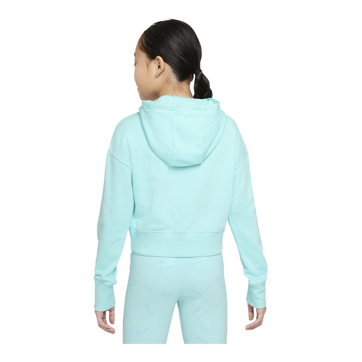 Nike Girls' Club Hoodie, Kids', Pullover, Kangaroo Pocket