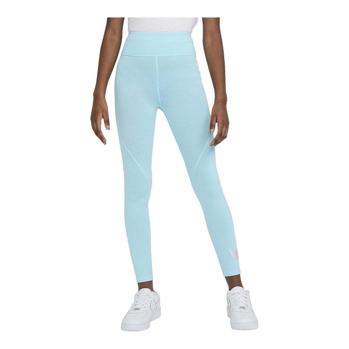Nike Girls' Favorites Graphic Leggings, Kids', High Waisted, Athletic, Training