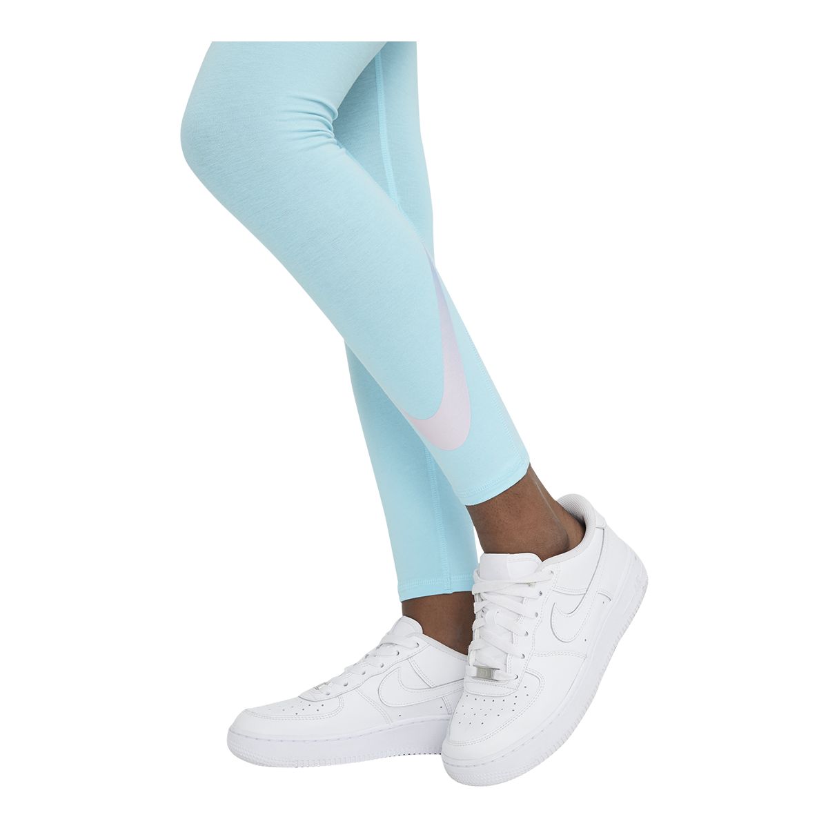 Nike Girls' Favorites Graphic Leggings, Kids', High Waisted, Athletic, Training