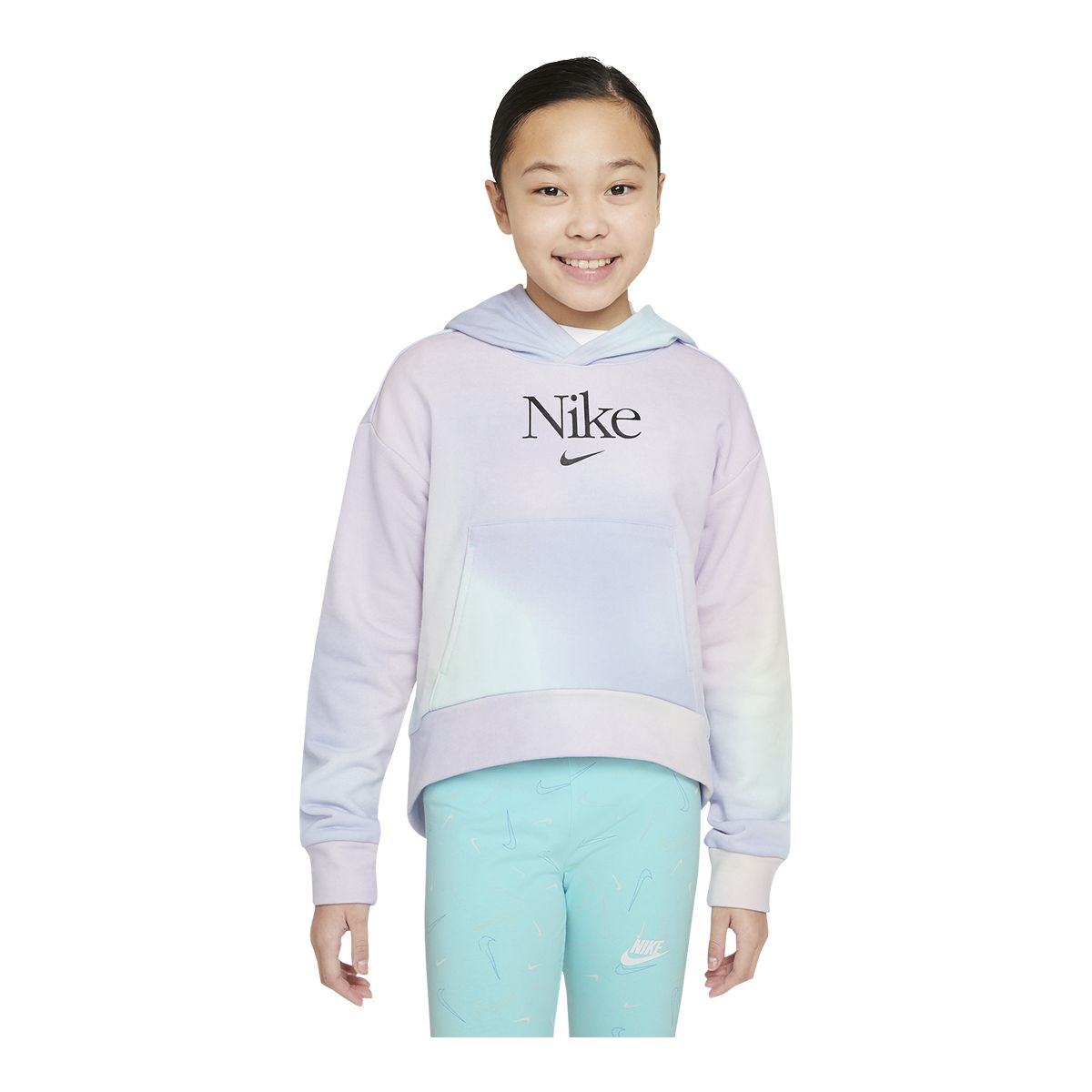 Nike Girls' Football Hoodie, Kids', Pullover, Kangaroo Pocket