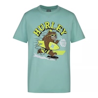 Hurley Toddler Boys' Surfing Bear T Shirt Front_Flat