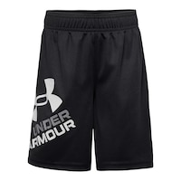 Under Armour Toddler Boys' 4-7 Prototype Logo Shorts Front_Flat