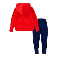 Nike Toddler Boys' 2-4 G4G French Terry Pullover Pant Set Back_Flat