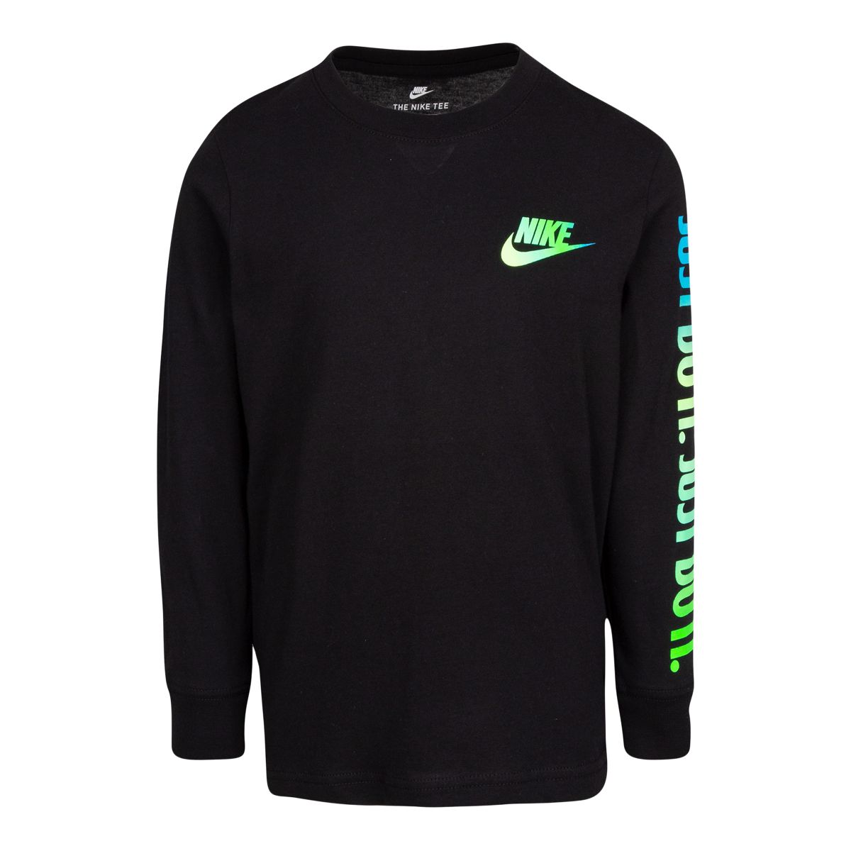 mens nike just do it long sleeve shirt