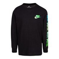 Nike Toddler Boys' 2-4 Just Do It Sleeve Graphic Long Sleeve Shirt Front_Flat