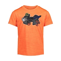 Under Armour Toddler Boys' 4-7 Big Logo Sticker Pack T Shirt Front_Flat