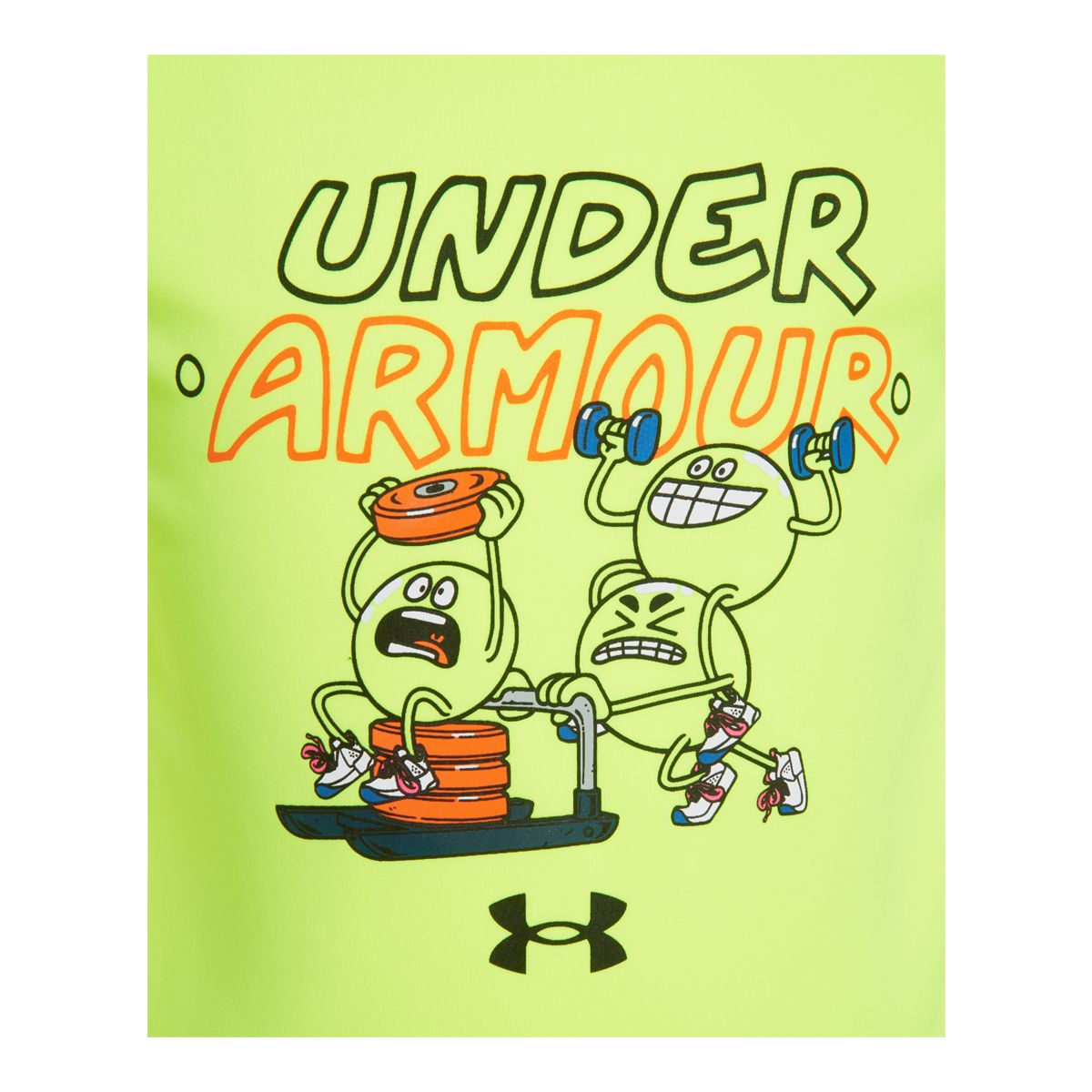 Under Armour Toddler Boys' 4-7 Pumping Iron Emojis T Shirt