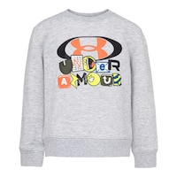 Under Armour Toddler Boys' 4-7 Brand Marker Sweatshirt Front_Flat