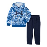 Under Armour Toddler Boys' 2-4 Hybrid Symbol Camo Hoodie Set Front_Flat
