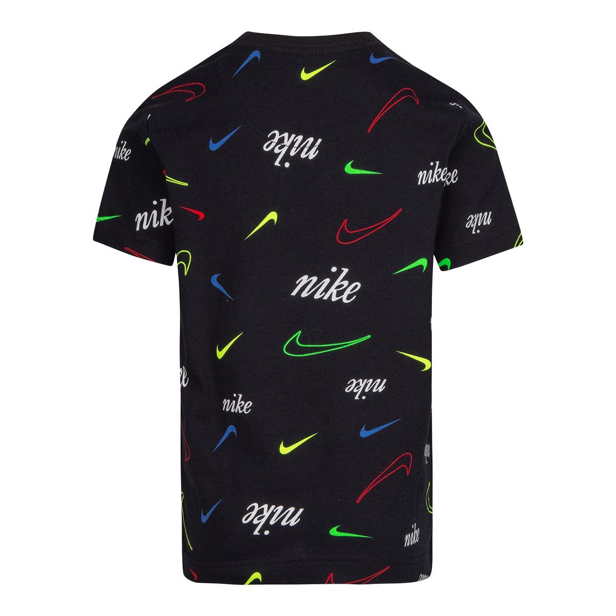 Nike Toddler Boys' 4-7 Swoosh Toss All Over Print T Shirt