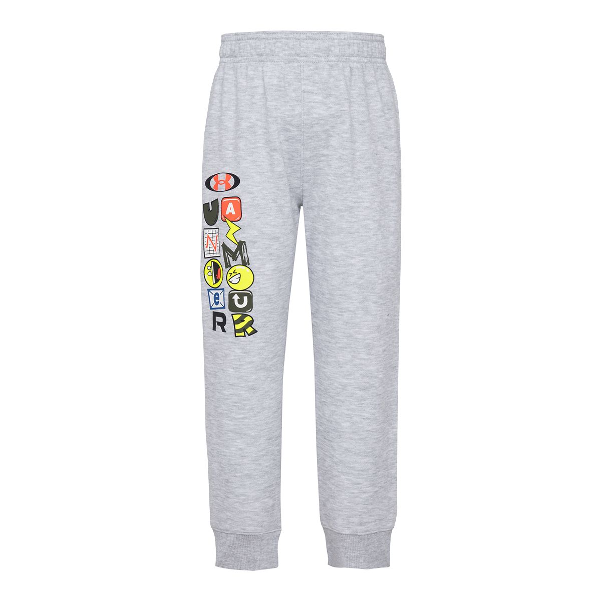 Under Armour Kids' Toddler Boys' 4-7 Sticker Pack Joggers Pants, Casual, Lounge