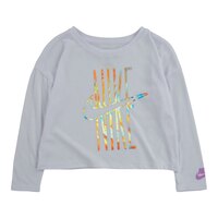 Nike Toddler Girls' 4-6X Drapey Graphic Long Sleeve Shirt Front_Flat