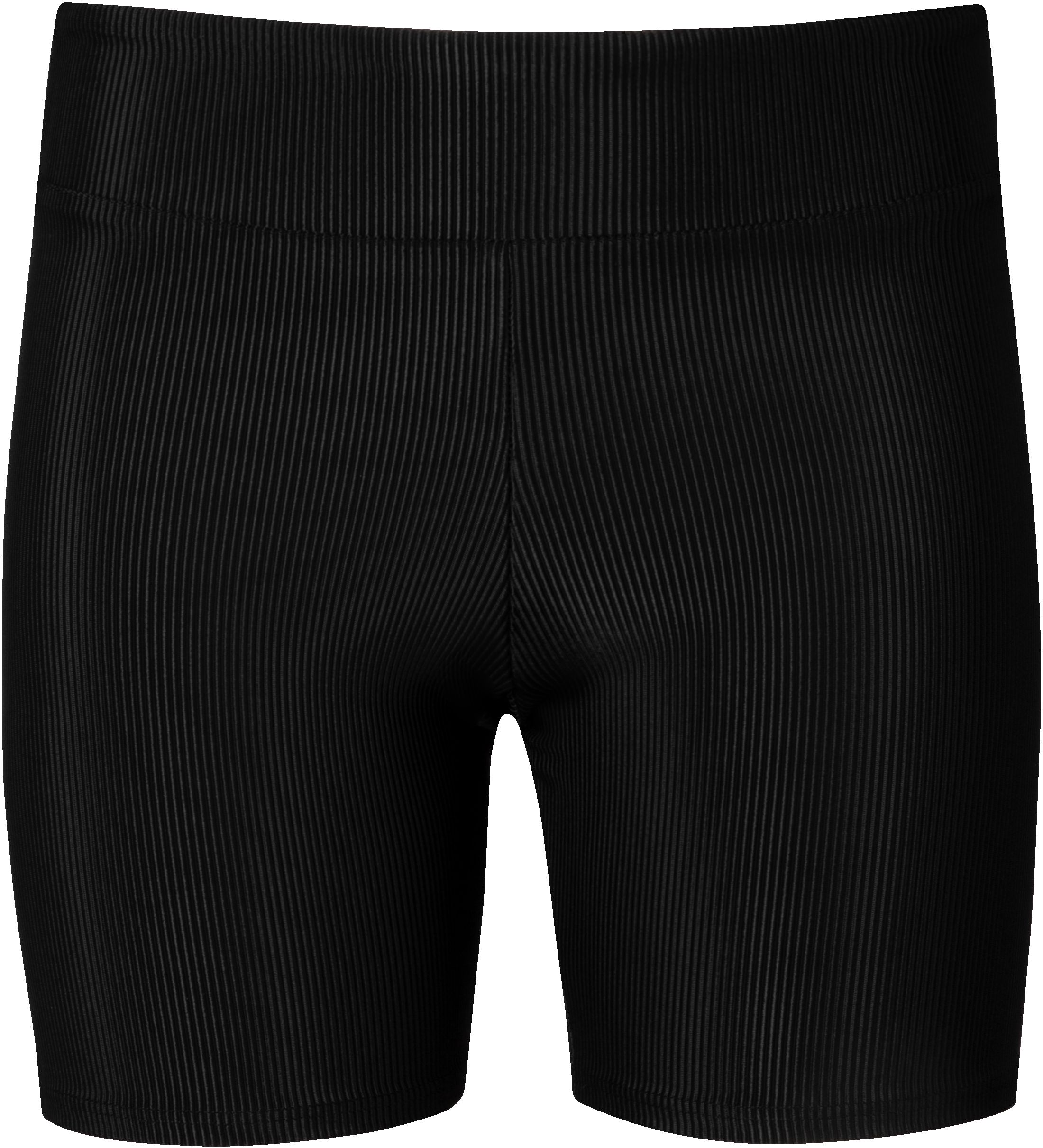 Onzie Girls' Black Rib Bike Shorts