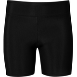 Onzie Girls' Black Rib Bike Shorts Front_Flat