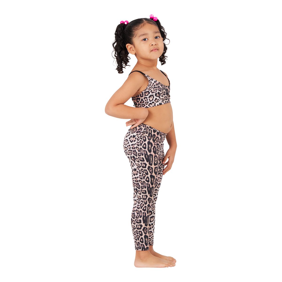 Kids leopard outlet leggings