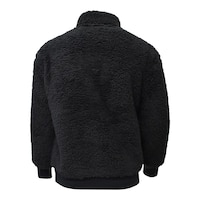 Nike Toddler Boys' 4-7 Sherpa Half Zip Top Back_Angled_Right