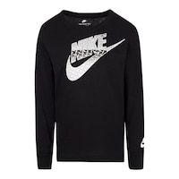 Nike Toddler Boys' 4-7 Diamond Plate Futura Long Sleeve Shirt Front_Flat