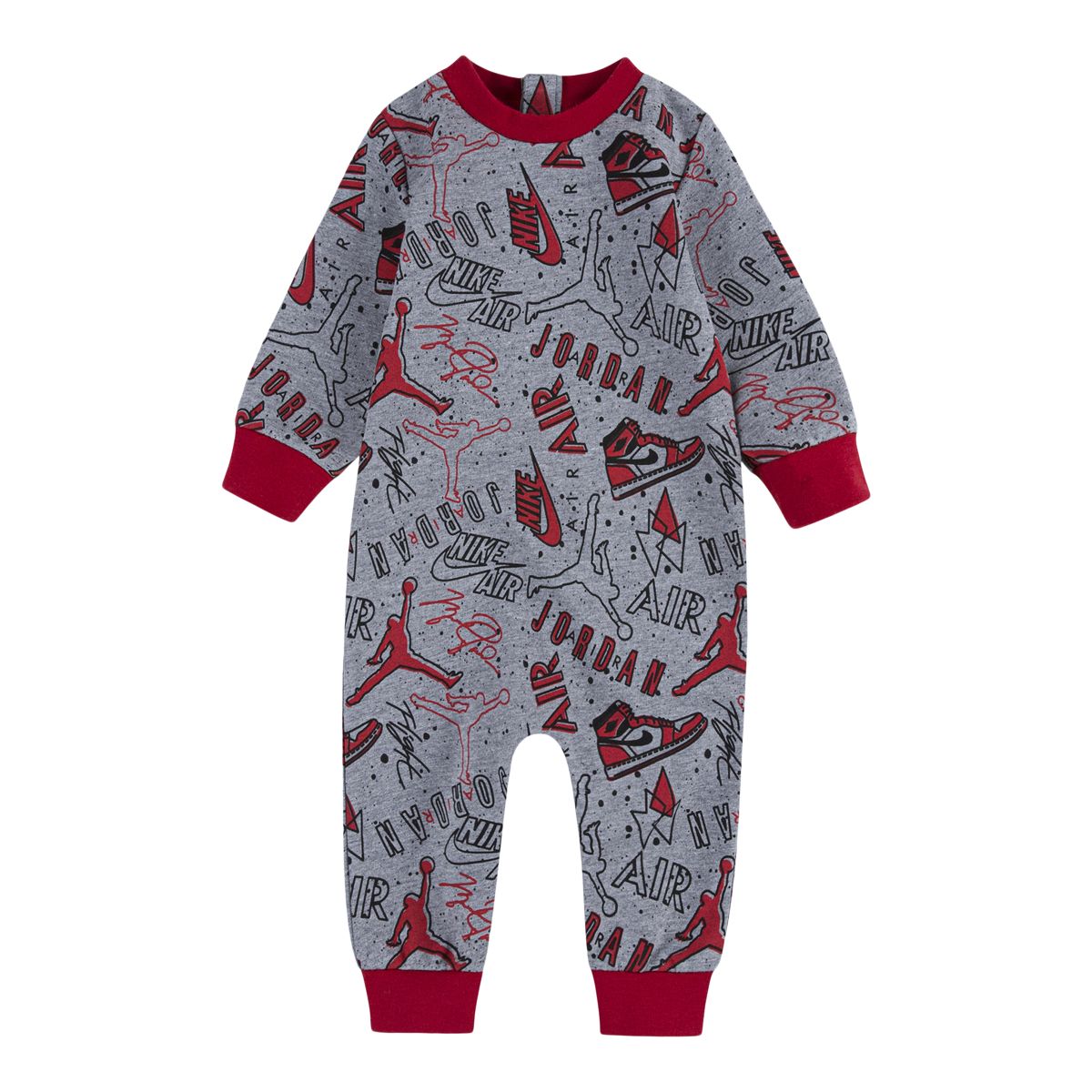 Jordan Infant Boys' New Born Printed Coverall