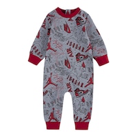 Jordan Infant Boys' New Born Printed Coverall Front_Flat
