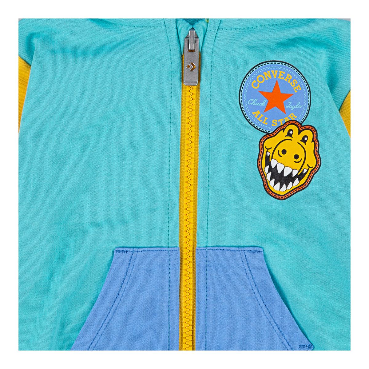 Converse Infant Boys' Dino Full Zip 3 Pieces Set