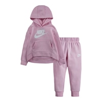 Nike Infant Girls' Club Fleece Set Front_Flat