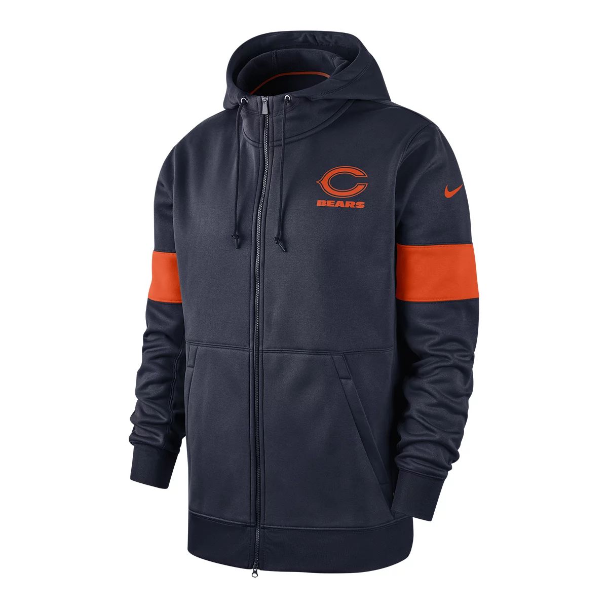 Chicago Bears Nike Men's Therma Full Zip Hoodie | SportChek