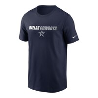 Dallas Cowboys Nike Men's Tonal Logo T Shirt Front_Angled_Left