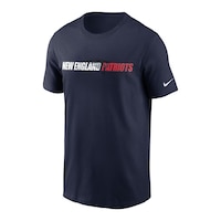 New England Patriots Nike Men's Tonal Logo T Shirt Front_Angled_Left