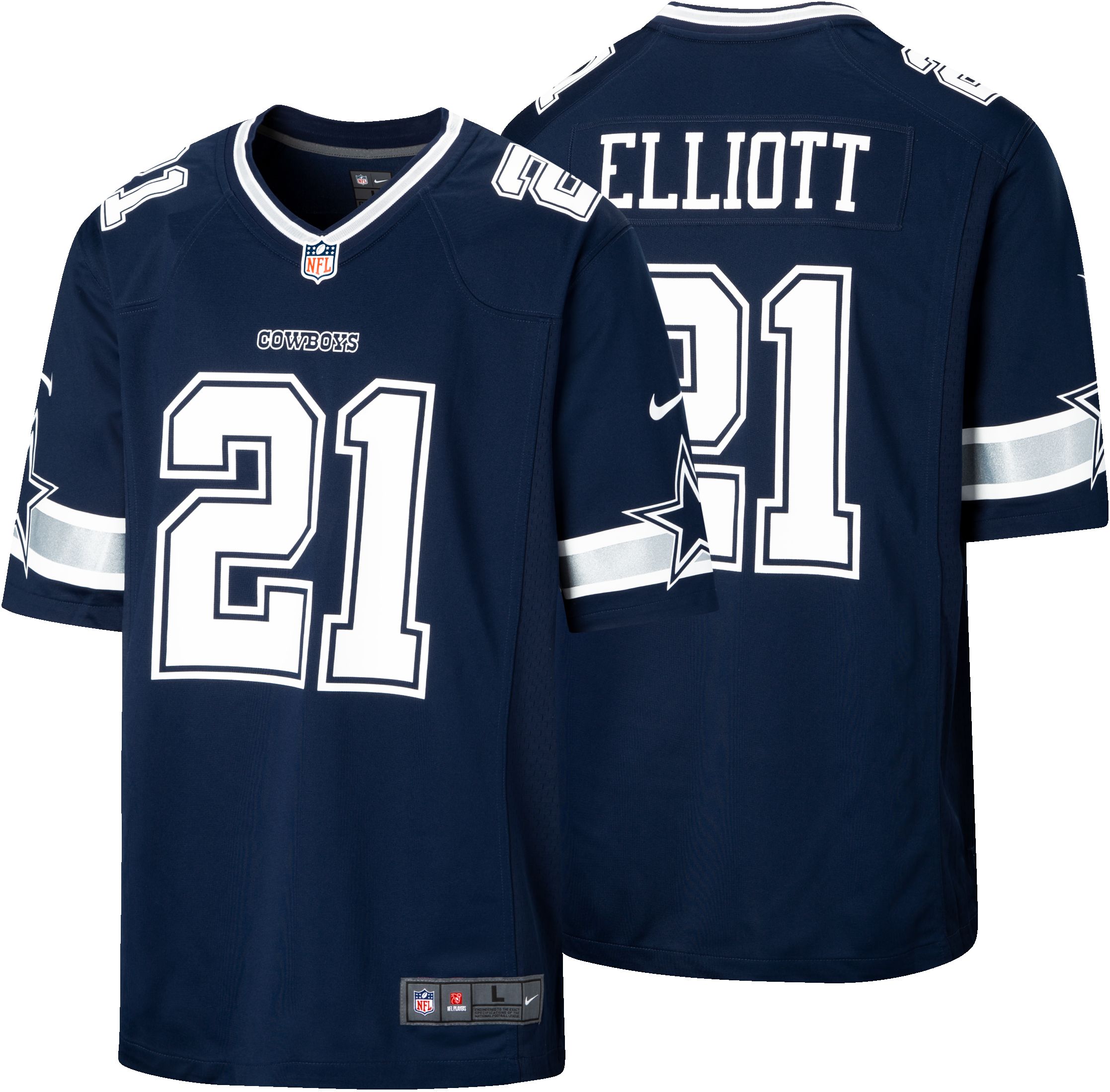 Dallas Cowboys Nike Men's Ezekiel Elliott Game Jersey