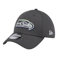 Seattle Seahawks New Era 2024 Draft 39THIRTY Cap Front_Three_Fourths_Angled_Left