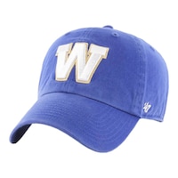 Winnipeg Blue Bombers '47 Brand Clean Up Cap Front_Angled_Left