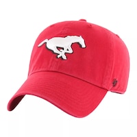 Calgary Stampeders 47 Brand Clean Up Cap Front_Angled_Left