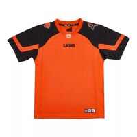 BC Lions Men's New Era Replica Home Jersey Front_Flat