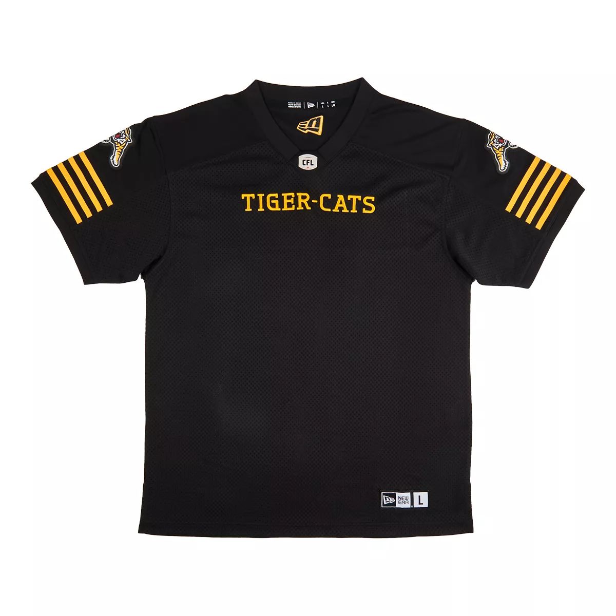 WHITE Crested Home Replica Jersey – Tiger-Cats