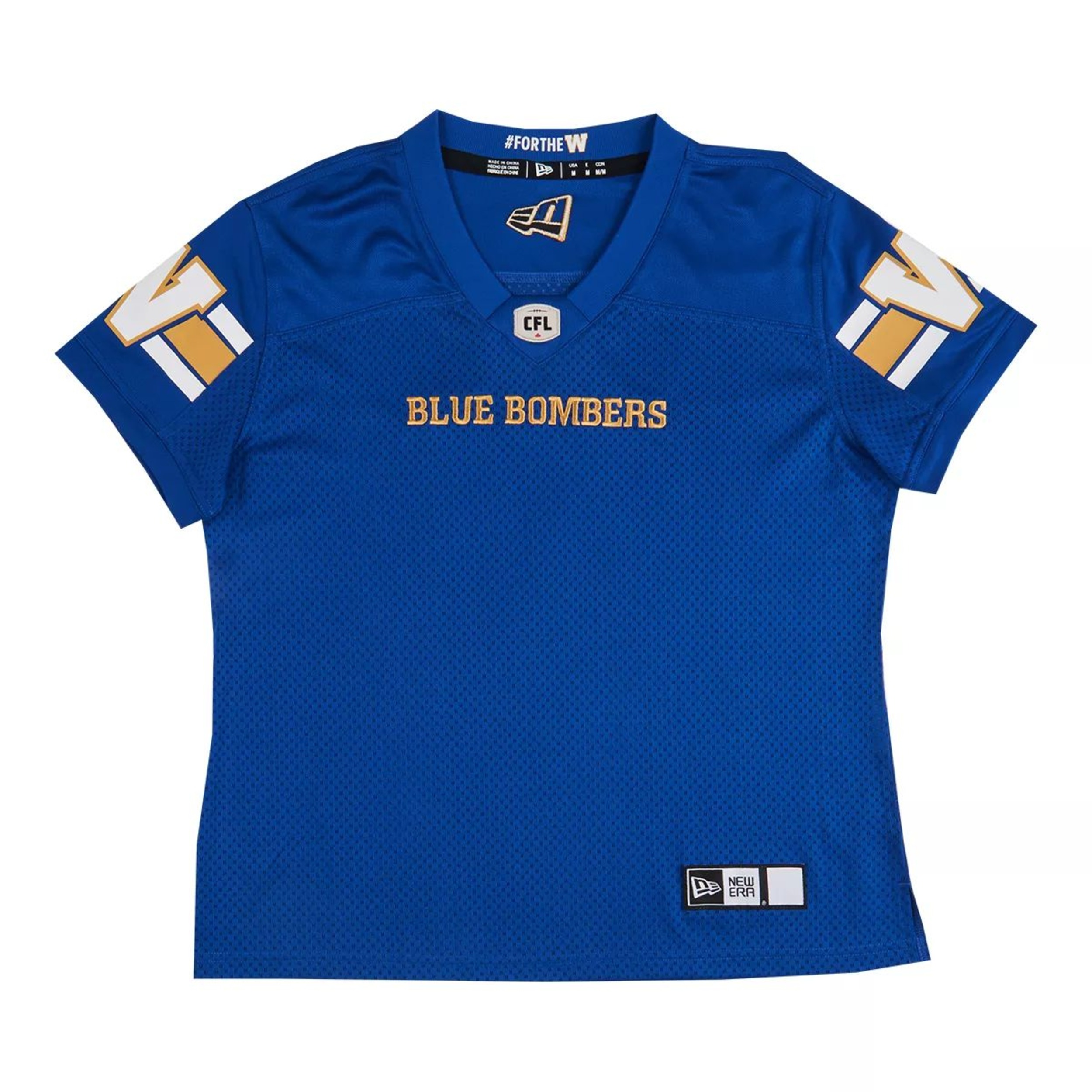 Winnipeg Blue Bombers Women's New Era Replica Home Jersey