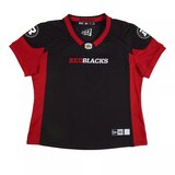 Ottawa Redblacks Women's New Era Replica Black Jersey Front_Flat